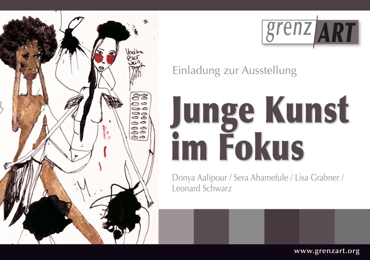 Junge Kunst im Fokus - Einladung